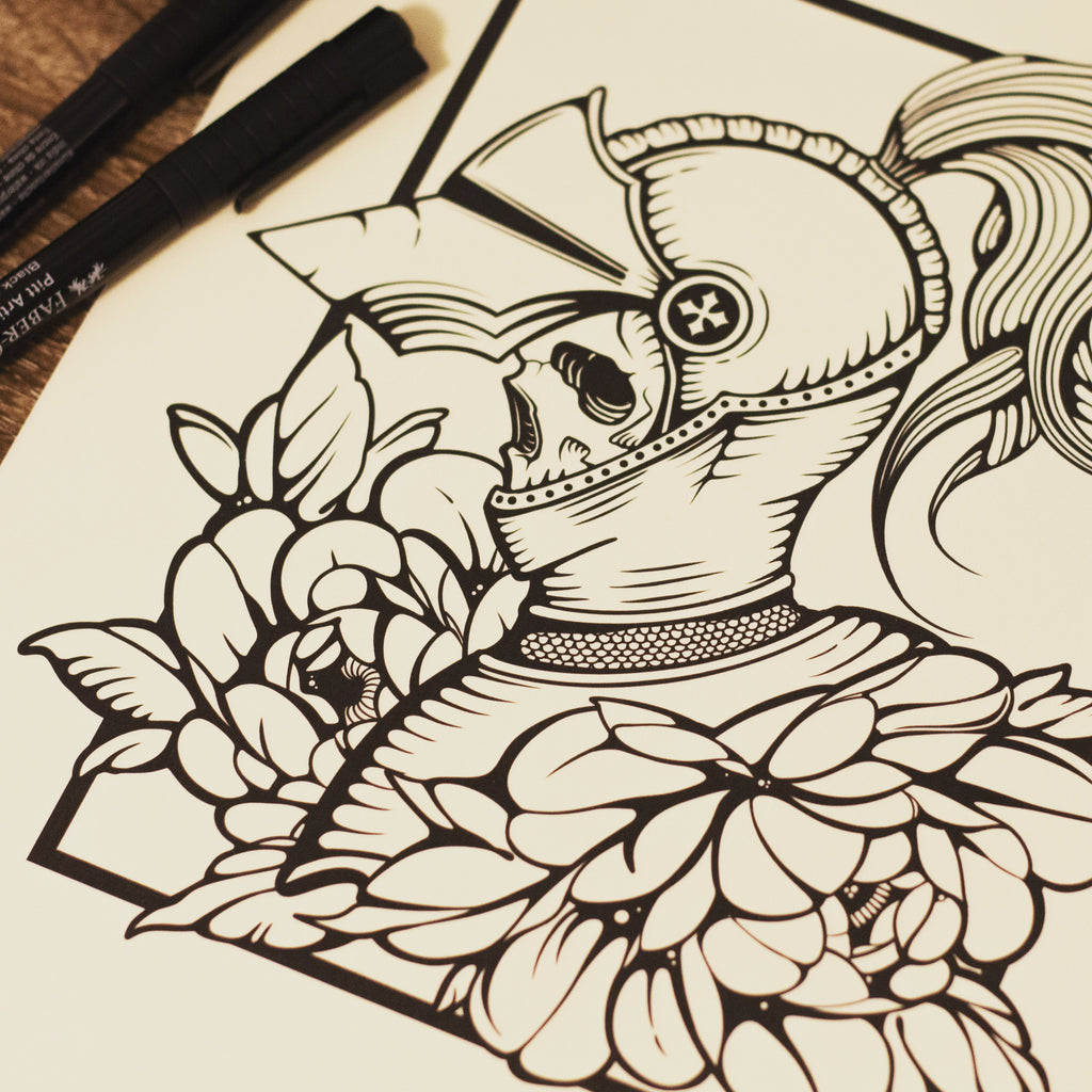 BLOSSOM KNIGHT PRINT