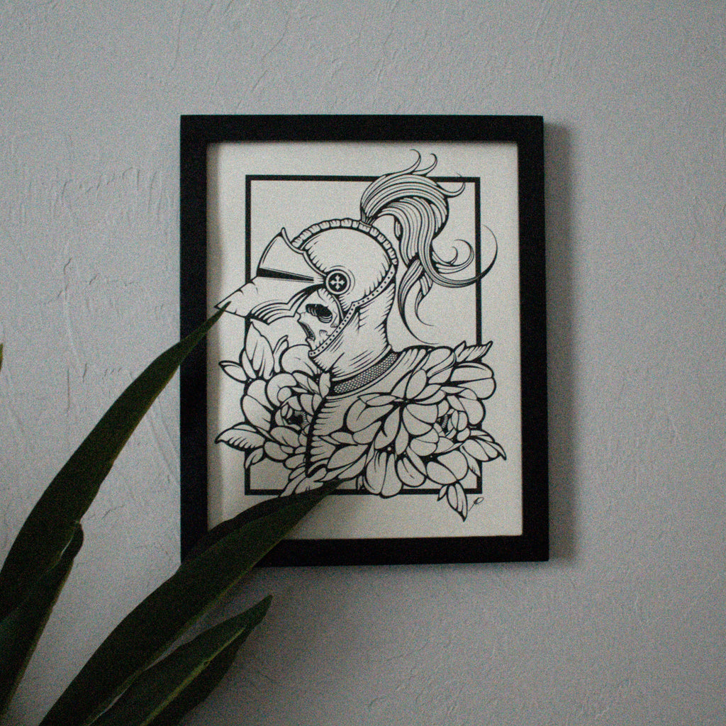 BLOSSOM KNIGHT PRINT