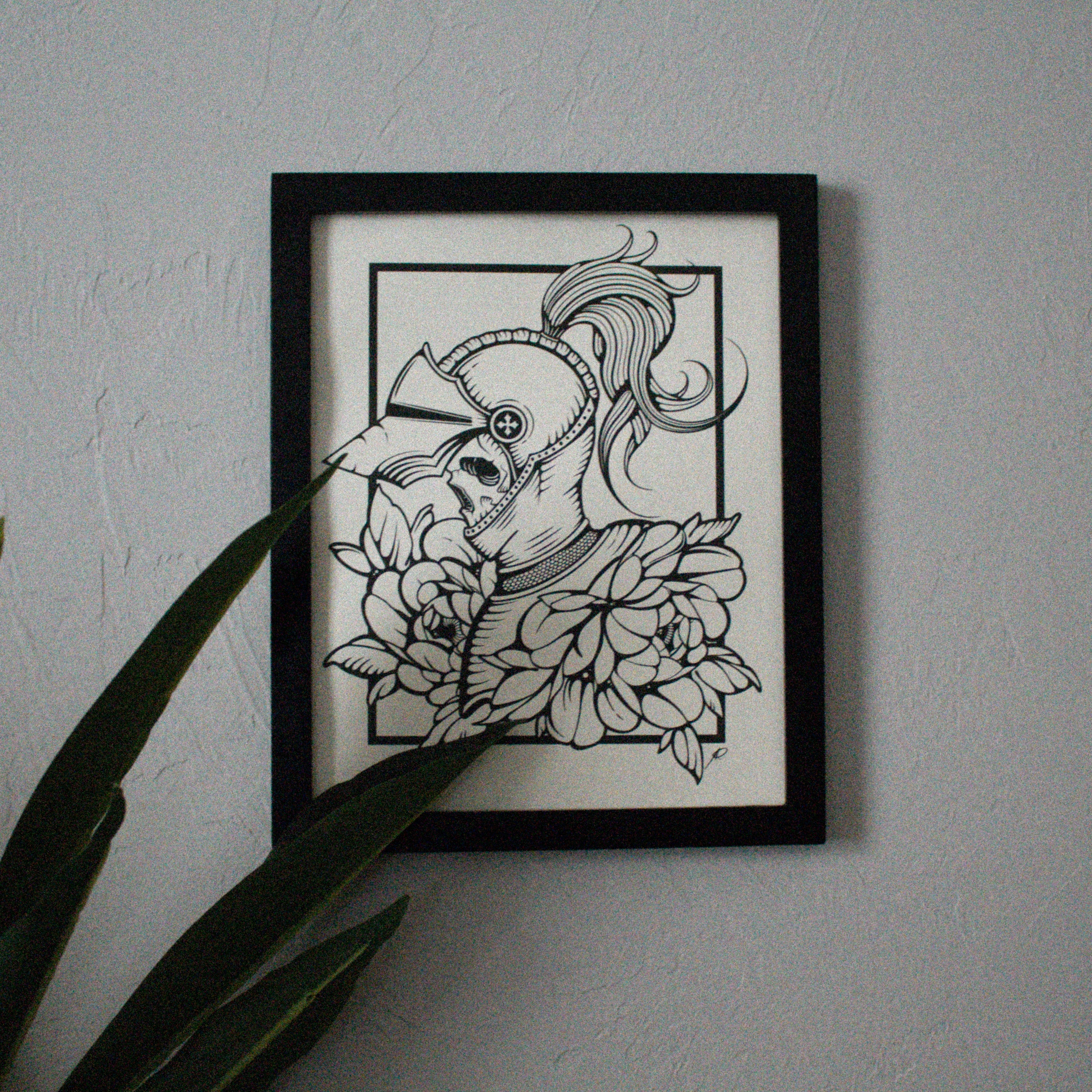 BLOSSOM KNIGHT PRINT